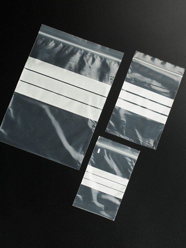Bolsas con cierre zip-lock con banda - Bolsas - Consumible de Laboratorio