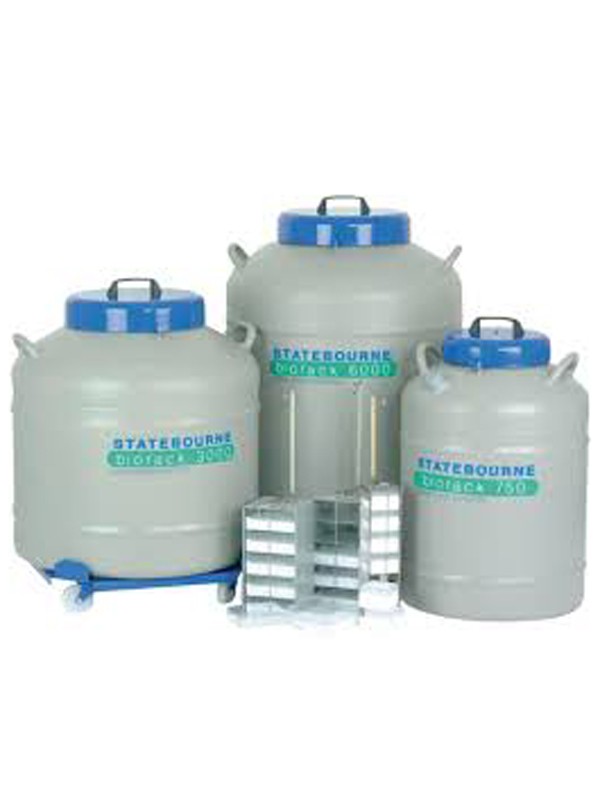 Contenedores de alta y super-alta capacidad para almacenamiento de muestras en nitrógeno líquido